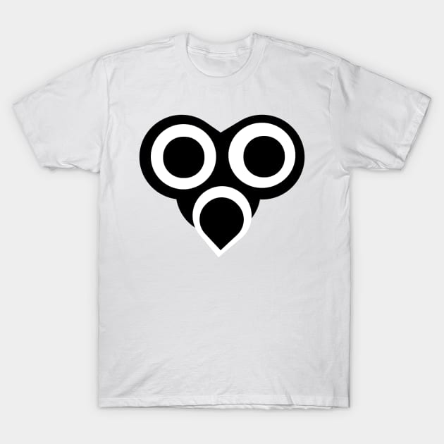 Owl face cartoon T-Shirt by Universal house